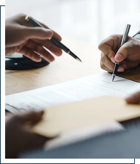 The Legal Execution Department makes an appointment with the customer